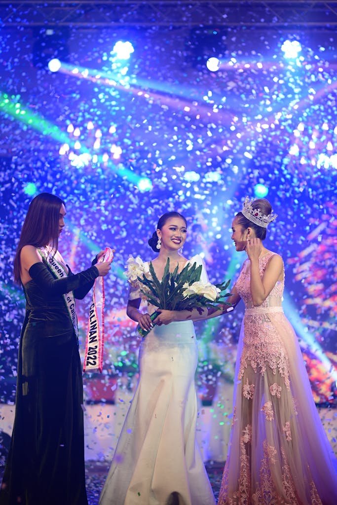 Awarding of a Beauty Queen